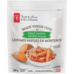 President's Choice Ready Veggie Cuts Sweet Potato 350 g, $0.86/100g