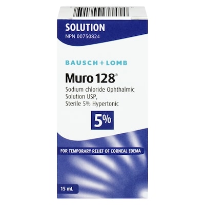 Bausch+Lomb Solution 5% 15 ml, $113.27/100ml