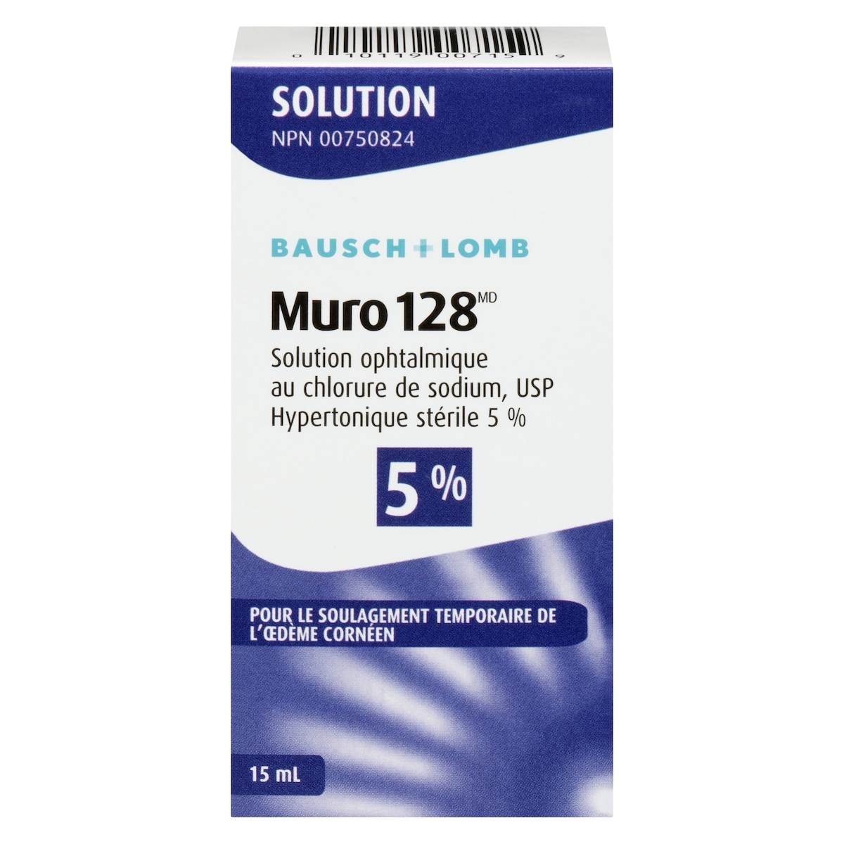 Bausch & Lomb Solution 5 % 15 ml, 113,27 $/100ml