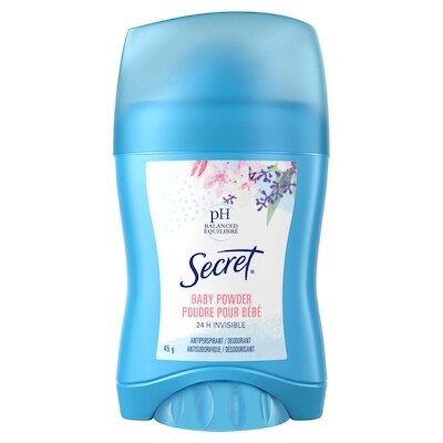 Secret Desodorisants Et Antisudorifiques 45 g, 11,76 $/100g