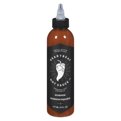 Heartbeat Hot Sauce Co. Scorpion Hot Sauce 177 ml, $7.34/100ml