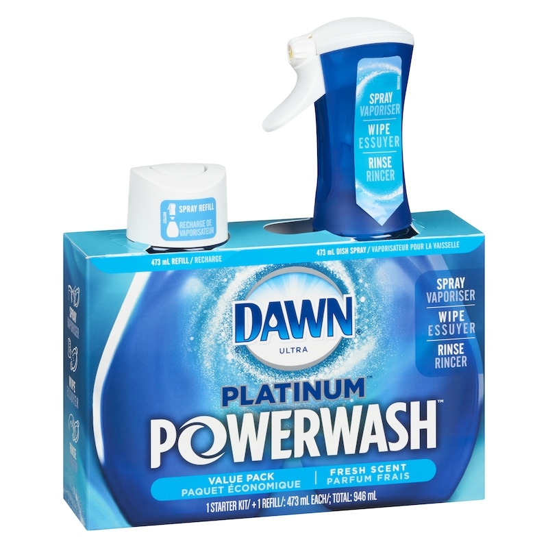 Powerwash Dish Spray, Dish Soap, Fresh Scent Bundle