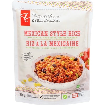 President's Choice Mexican Style Rice 250 g, $1.20/100g