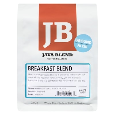 Java Blend Café moulu mélange petit-déjeuner 340 g, 4,41 $/100g