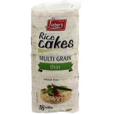 Lieber’s Galettes de riz multi grain 84 g, 4,15 $/100g