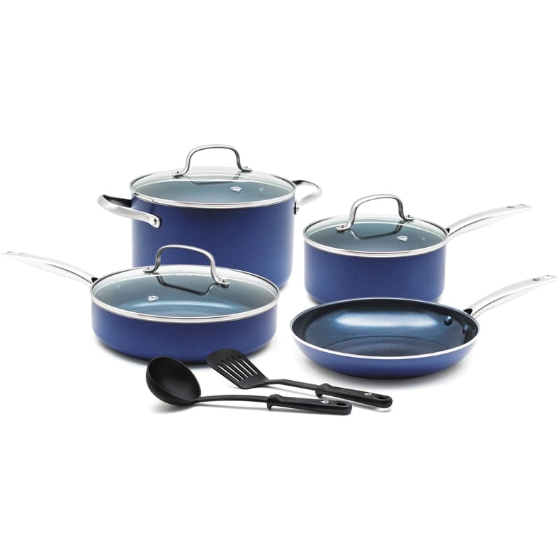 Blue Diamond Cookware Set
