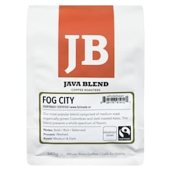 Java Blend Whole Bean Coffee Fog City  340 g, $4.11/100g