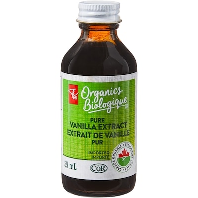 PC Organics Pure Vanilla Extract 59 ml, $21.03/100ml