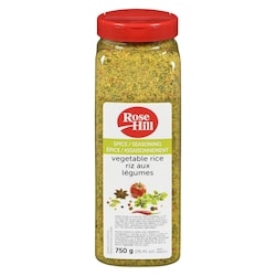 Rose Hill Riz Aux Légumes Épice Assaisonnement 750 g, 1,80 $/100g