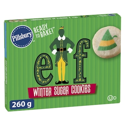 Pillsbury Ready to Bake! Winter Sugar Cookies Elf 260 g, $1.84/100g