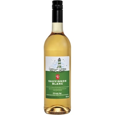 President's Choice Sauvignon Blanc Dealcoholized Wine 750 ml, $1.27/100ml