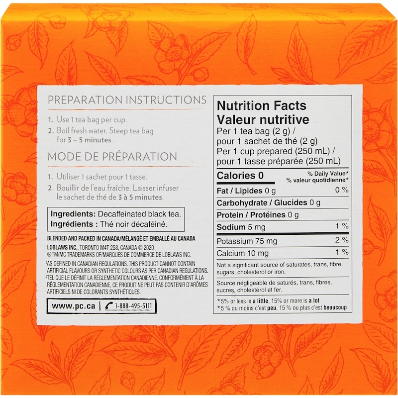 Decaffeinated Orange Pekoe Premium Black Tea