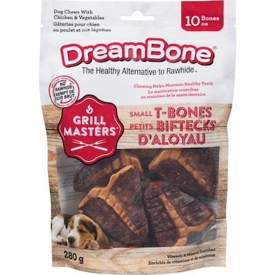 DreamBone Dog Chews With Chicken & Vegetables Small T-Bones 1 ea, $15.99/1ea