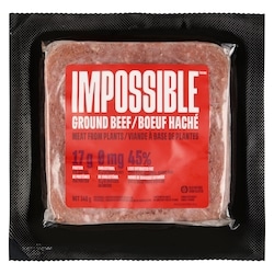 Impossible Foods Inc. Burger à base de plantes 340 g, 3,24 $/100g