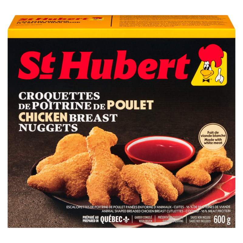 St Hubert Chicken Breast Nugget - 600 g | Provigo