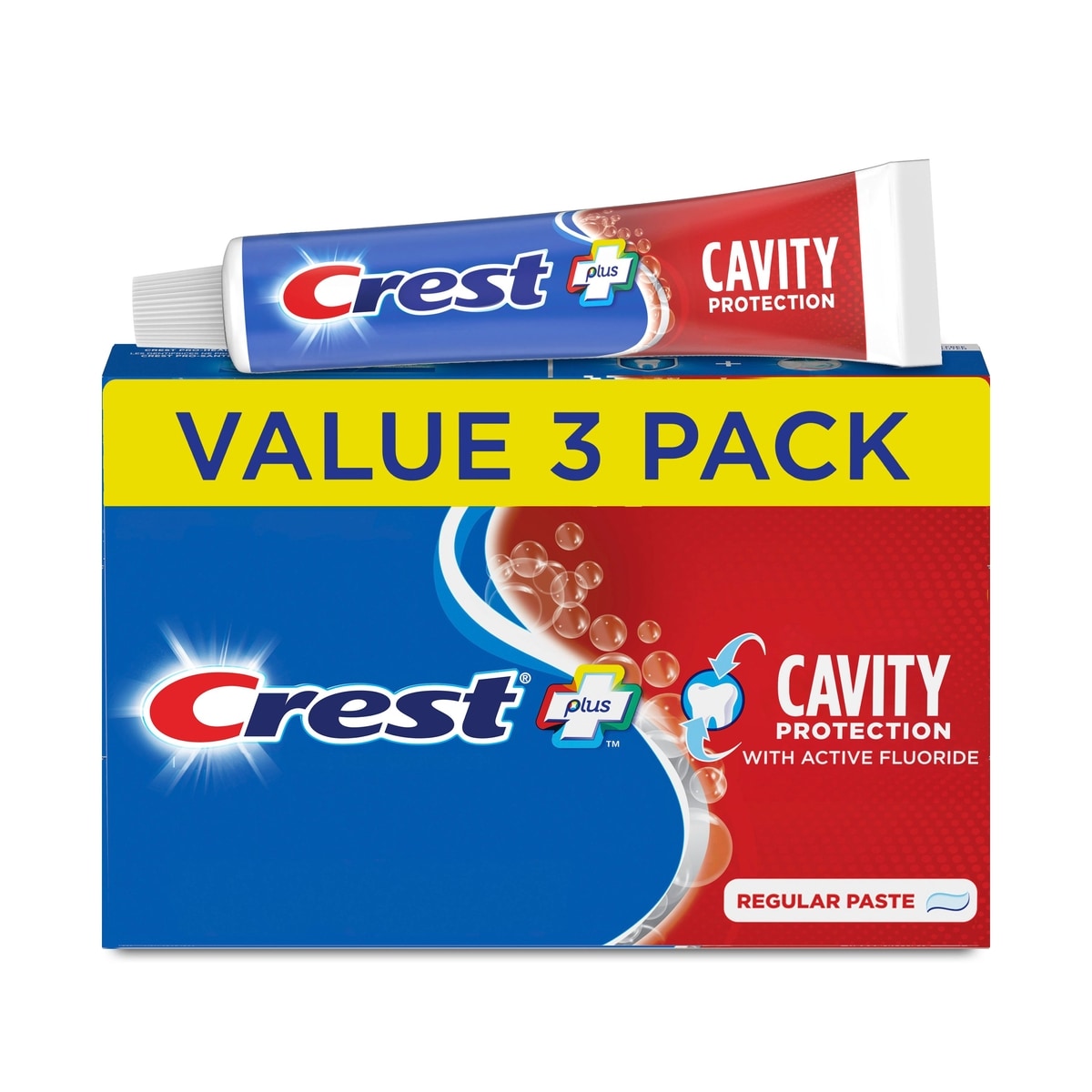 Crest Regular Value Pack 500 ml, $1.60/100ml