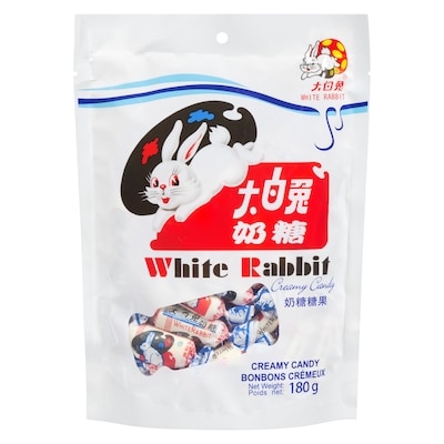 White Rabbit Creamy Candy 180 g, $1.67/100g