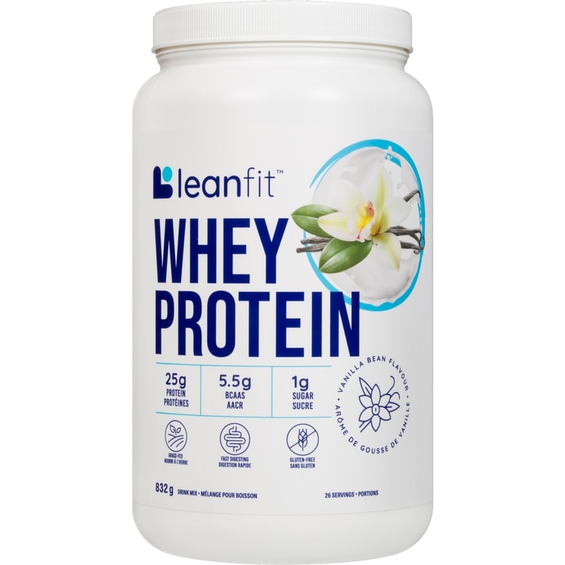 Vanilla Bean Flavour  Whey Protein Drink Mix