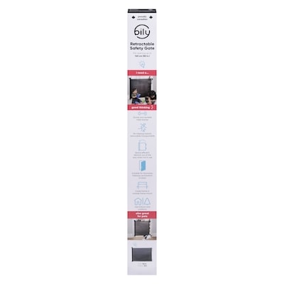 Bily Color Black Retractable Safety Gate 1 ea, $69.99/1ea