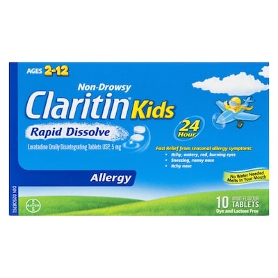Allergy Kids Rapid Dissolve Ages 2-12