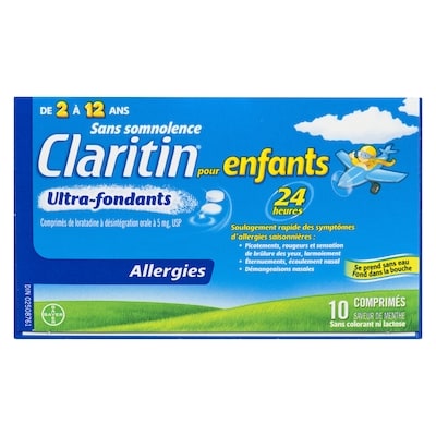 Allergies pour enfants ultra-fondants de 2 à 12 ans