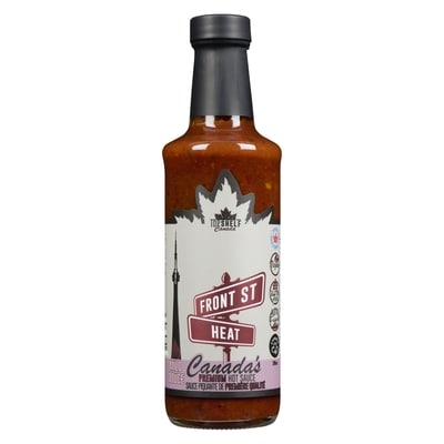 Top Shelf Front Street Heat Hot Sauce 296 ml, $4.05/100ml