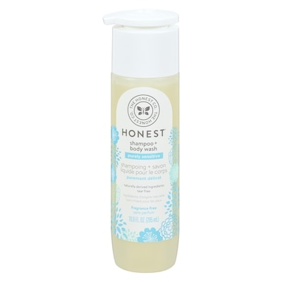 The Honest Company Fragrance Free Shampoo + Body Wash 295 ml, $5.78/100ml