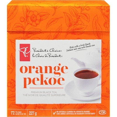 President's Choice Orange Pekoe Premium Black Tea 72 ea, $0.08/1ea