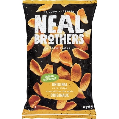 Neal Brothers Foods Organic Original Corn Chips 276 g, $2.17/100g