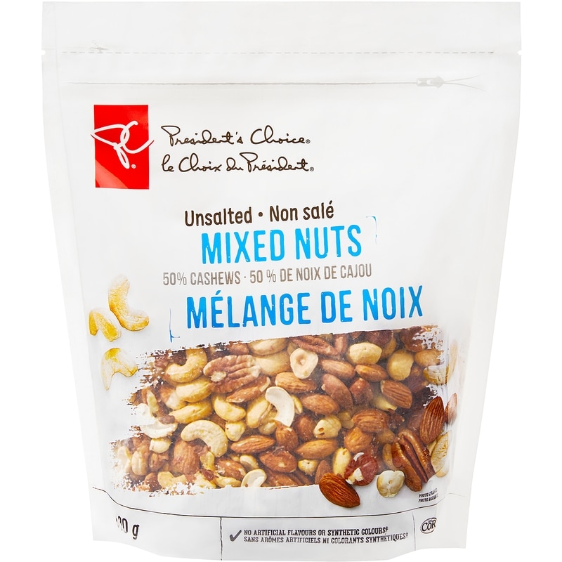 Unsalted Mixed Nuts