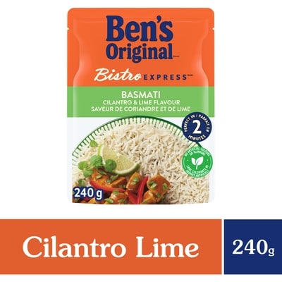 Ben’s BISTRO EXPRESS riz basmati au citron vert et à la coriandre 240 g, 1,16 $/100g