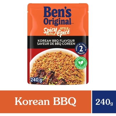 Ben’s Style Épicé riz à la saveur de BBQ coréen 240 g, 2,08 $/100g