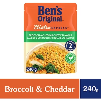Ben’s BISTRO EXPRESS riz au brocoli et au cheddar 240 g, 1,16 $/100g