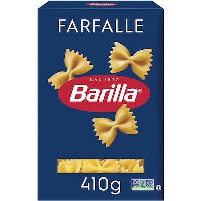 Barilla Farfalle Pasta 410 g, $0.78/100g