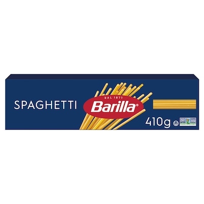 Barilla Spaghetti Pasta 410 g, $0.73/100g