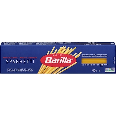Barilla Pâtes Spaghetti 410 g, 0,73 $/100g