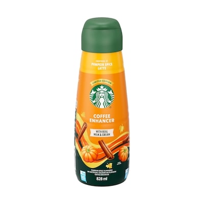 Starbucks Pumpkin Spice Latte Liquid Coffee Enhancer 828 ml, $1.09/100ml