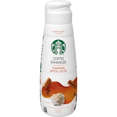 Starbucks Rehausseur Café Liquide Latte Citrouille Épicée 828 ml, 0,85 $/100ml
