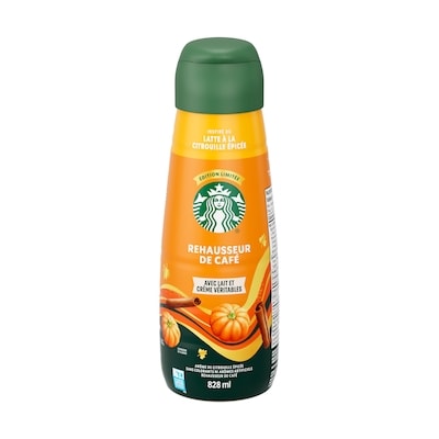 Starbucks Rehausseur Café Liquide Latte Citrouille Épicée 828 ml, 1,09 $/100ml