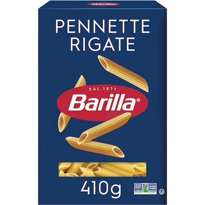 Barilla Pennette Rigate Pasta 410 g, $0.49/100g