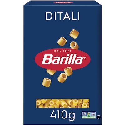 Barilla Ditali Pasta 410 g, $0.49/100g