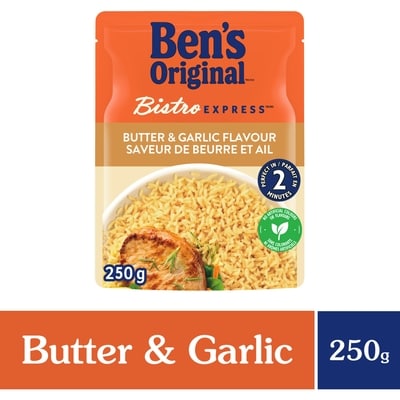 Ben’s BISTRO EXPRESS riz au beurre et à l'ail 250 g, 1,12 $/100g