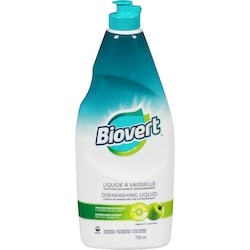 Biovert Liquide À Vaisselle Pomme Verte 700 ml, 0,57 $/100ml