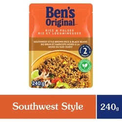 Rice and Pulses Southwest Style Brown Rice & Black Beans