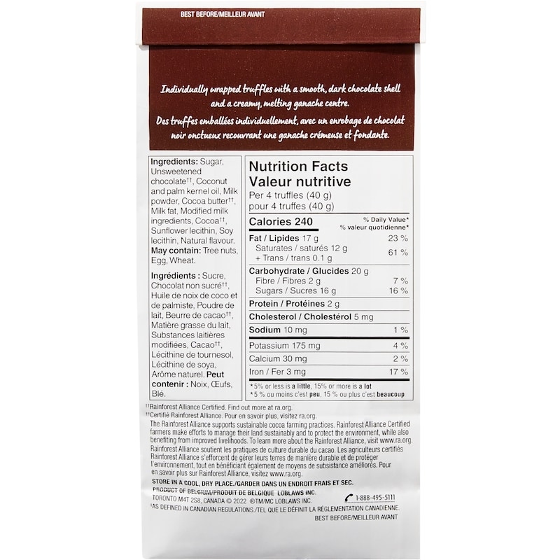 Dark Chocolate Truffles