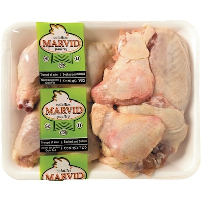 Marvid Poultry Chicken Whole Frozen Cut Up, 8-Piece $12.76/1kg $5.79/1lb
