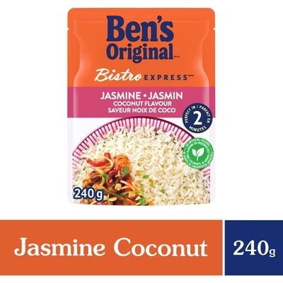 Ben’s BISTRO EXPRESS riz au jasmine noix de coco 240 g, 1,16 $/100g