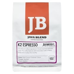 Java Blend Whole Bean Coffee K2 Espresso Wholebean 340 g, $4.11/100g