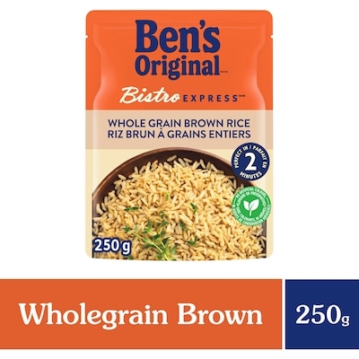 Ben’s BISTRO EXPRESS plat d'accompagnement à base de riz brun à grains entiers 250 g, 1,12 $/100g