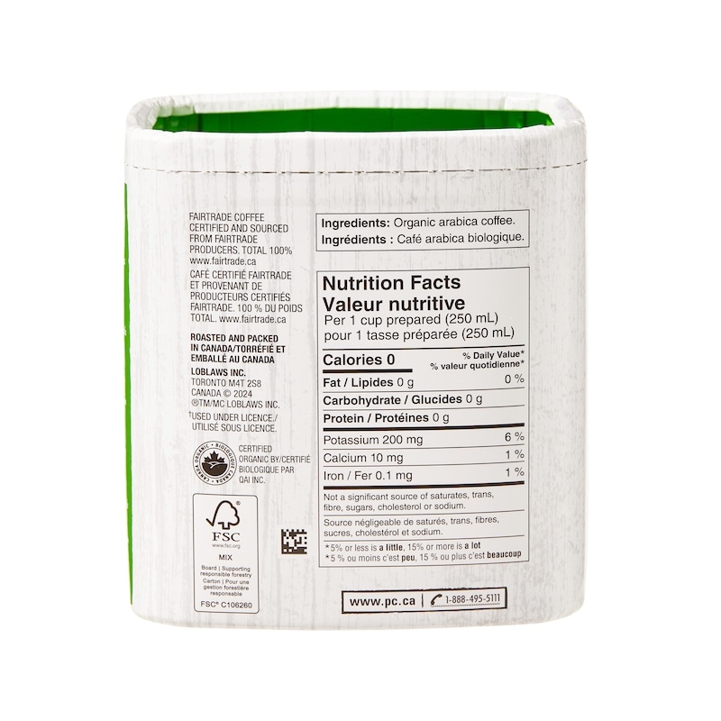 Dark Roast Ground Coffee, Organic